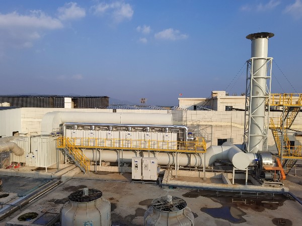 活性炭吸脫附+催化燃燒裝置(CO) 活性炭吸脫附+催化燃燒CO