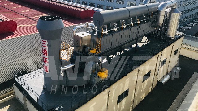 凹版印刷油墨廢氣處理搭配沸石轉輪+催化燃燒裝置解決